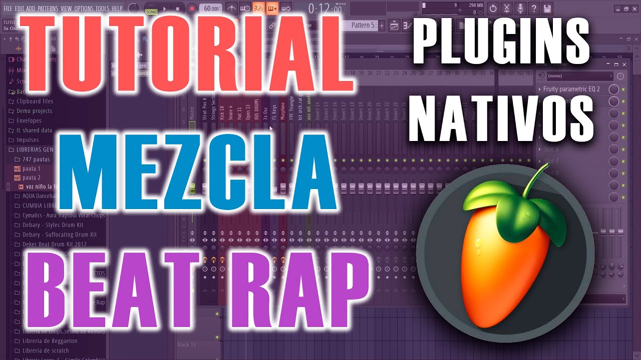 Como Mezclar Beat de Rap en FL STUDIO 20 Plugins Nativos Tutorial 2022