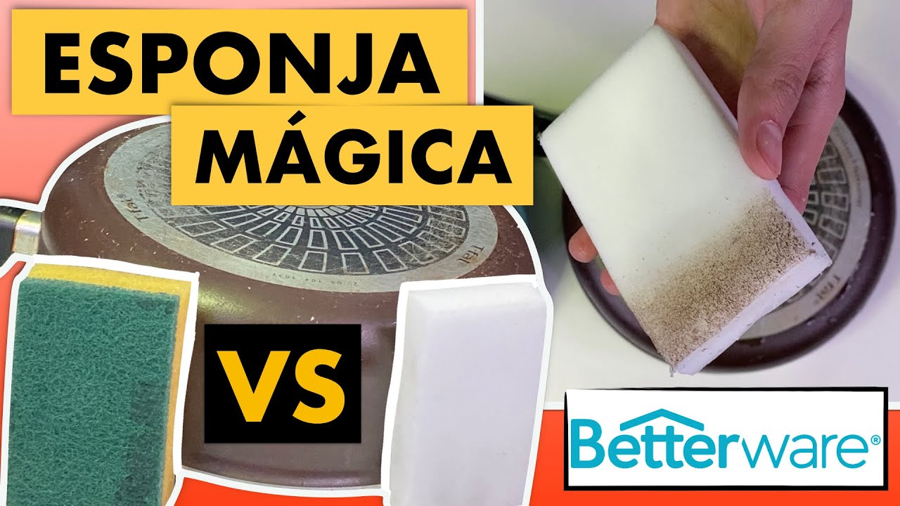 Esponja Mágica BETTERWARE (16101) - Quita el cochambre