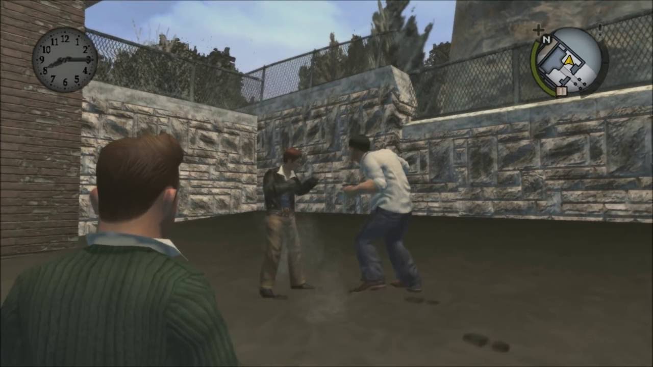 Bully SE: Johnny Vincent (Full Boss) vs Russell Northrop (Bullies) (Full HD)