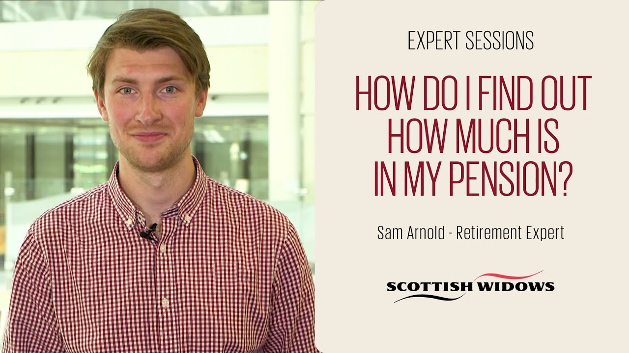 How do I check how much is in my pension?