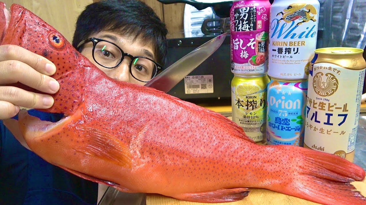 1週間熟成！南の島の高級魚使い切り4品で酒を飲みまくる！