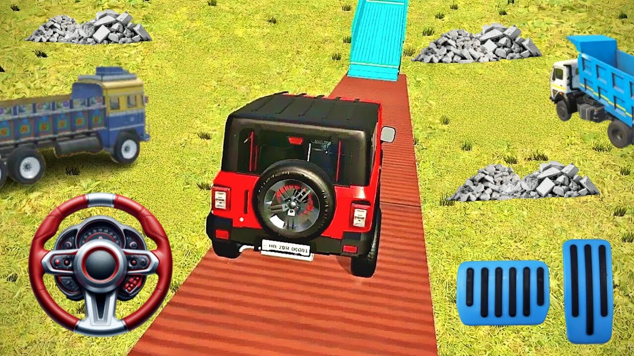 😱THAR   & TRUCK Loading 🔥😱 on Truck 🚛 | Realistic Gaming Simulation #games #truck #buffalo 