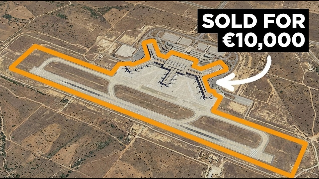 The &euro;1 Billion Airport That Was Sold for &euro;10,000 - The Most Useless Airport Ever Build?