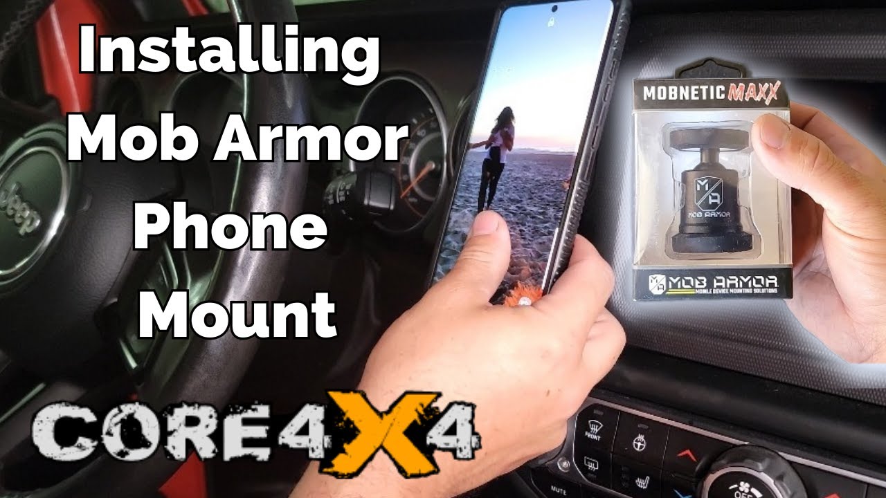 Mob Armor Phone Mount Install