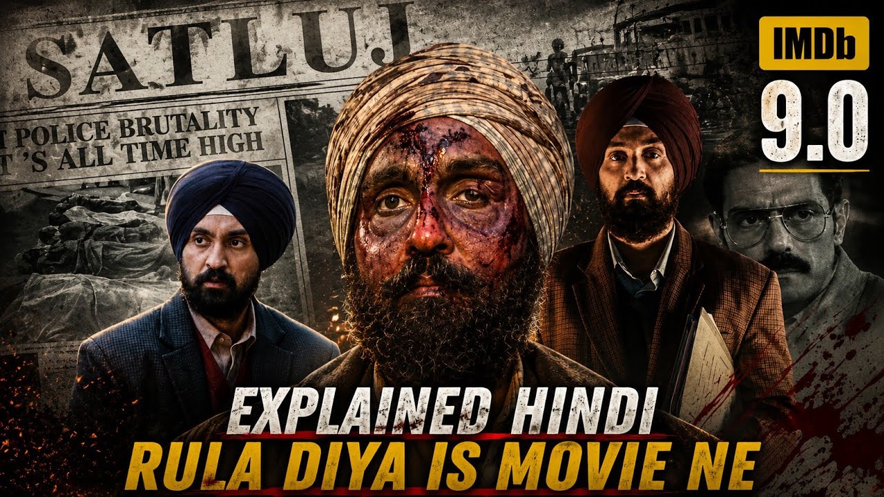 SATLUJ (2026) Movie Explained in Hindi | IMDB 9/10 😭 Police Brutality Ki Sabse Dardnaak True Story