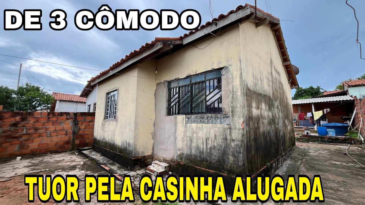 TUOR PELA CASINHA ALUGADA//MORANDO COM MEU NOIVO