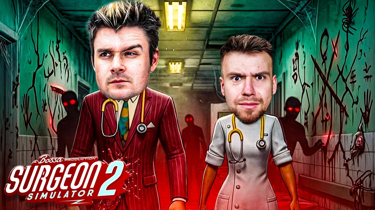 MANDZIO i BLADII Odkrywają MROCZNE SEKRETY Placówki CHIRURGICZNEJ w Surgeon Simulator 2