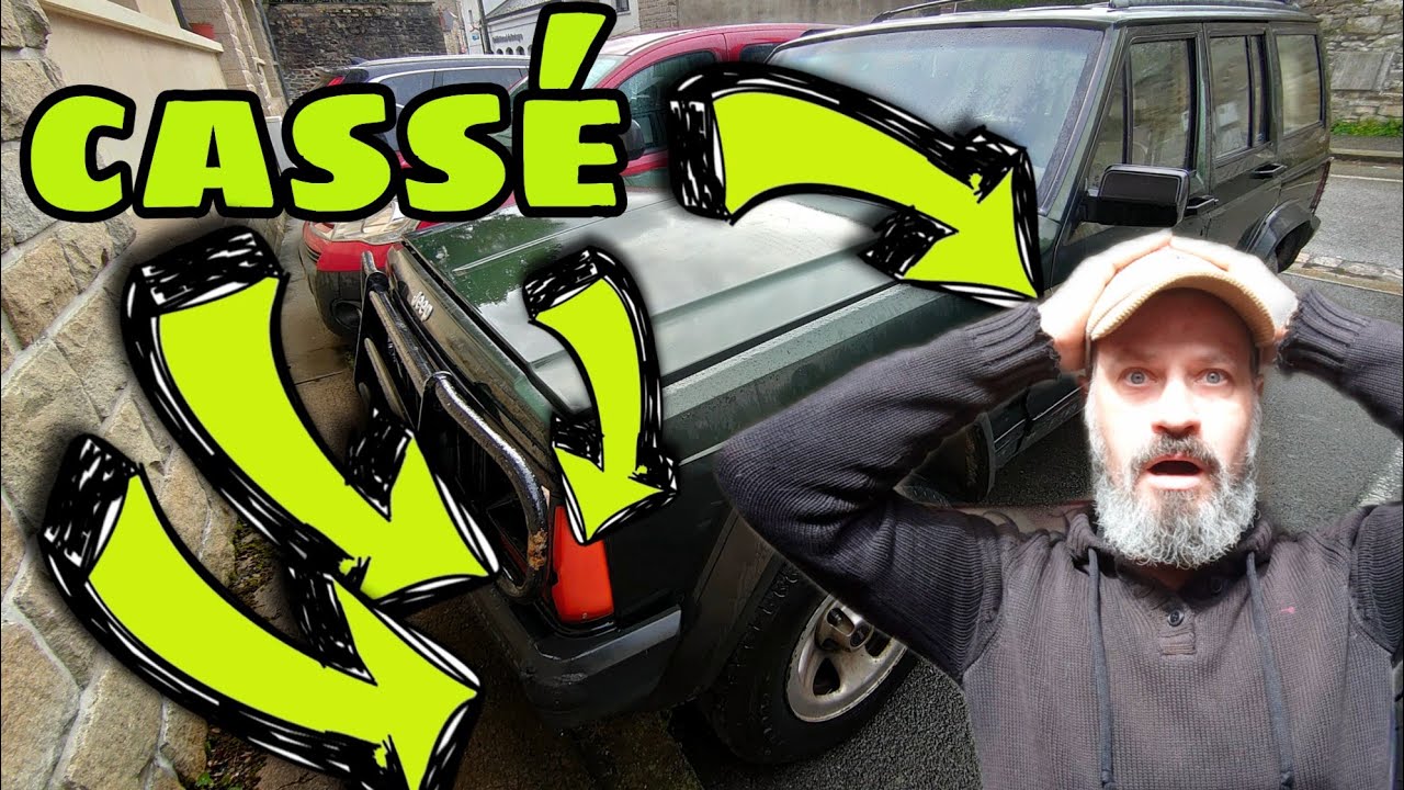 ENCORE UNE BOULETTE de ma part sur le jeep Cherokee , je m'autosaoule 😥😥, ça continue ....