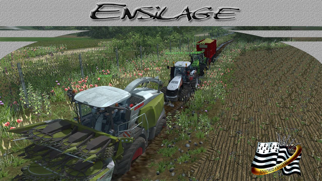 farming simulator 2013 - GROS CHANTIER D'ENSILAGE - multi-16 joueurs