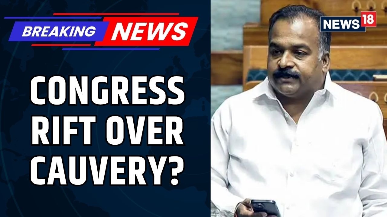 Karnataka | Congress Rift Over Cauvery? Manickam Tagore Skips DK Shivakumar&rsquo;s Oath Ceremony | News18