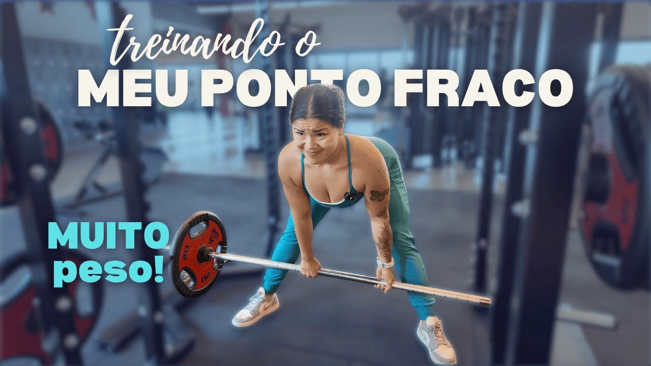 Em busca do glúteo e posterior! Meu treino COMPLETO