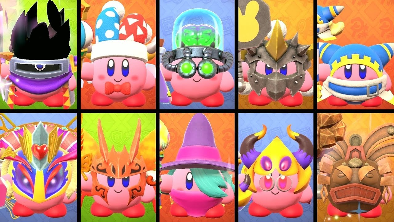 Super Kirby Clash - All Gear Sets (Every Weapon & Armor)