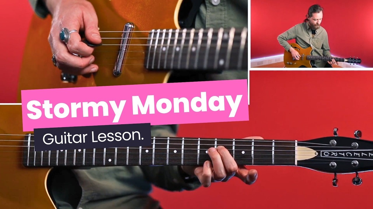 How To Play Stormy Monday - T Bone Walker Guitar Lesson