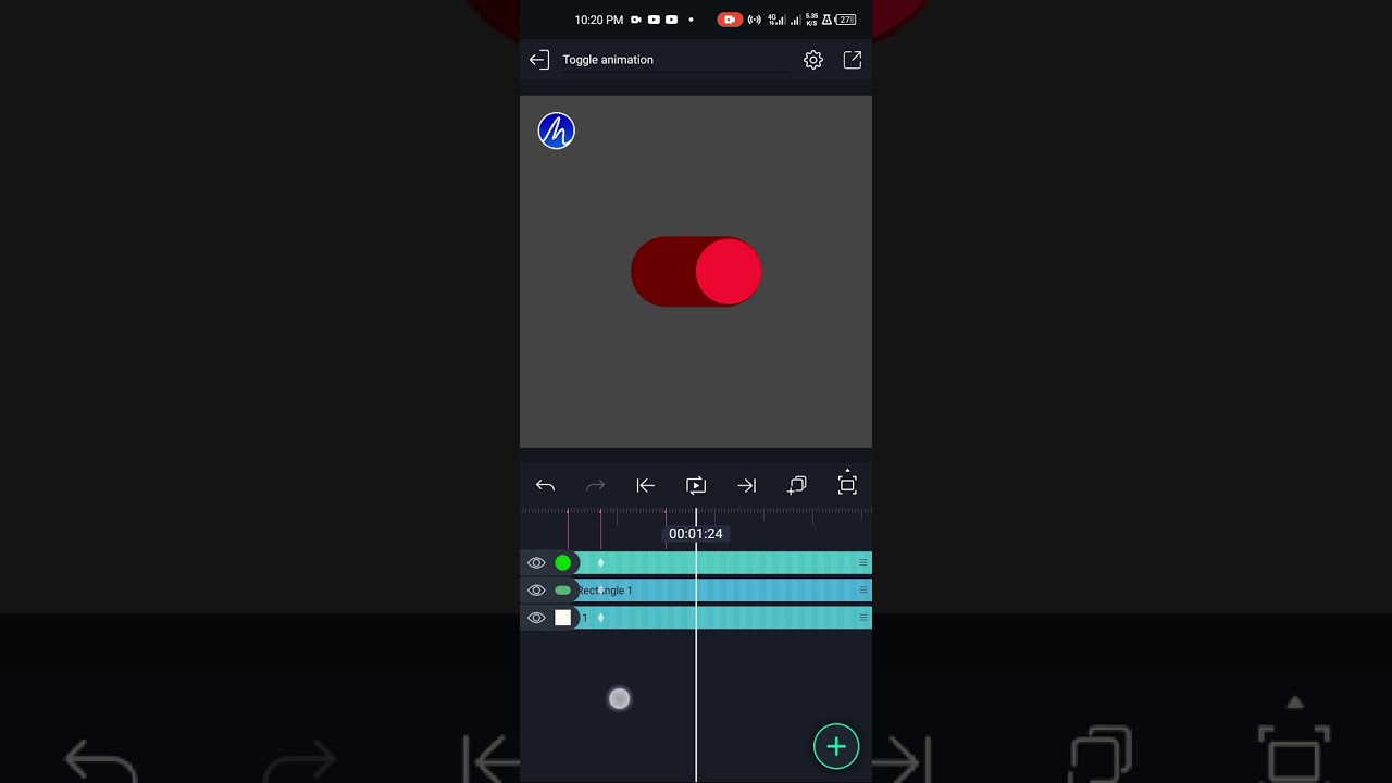 Alight Motion Toggle Animation Tutorial | Smooth ON/OFF Switch Effect