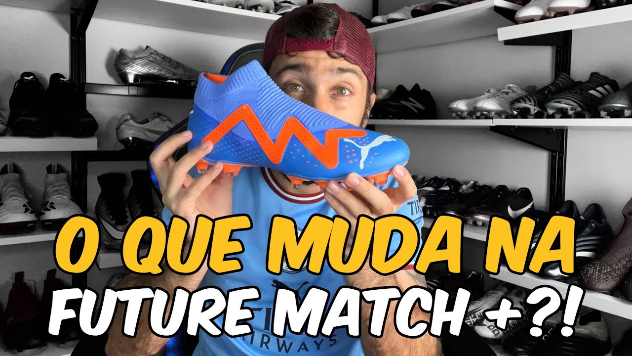 A MELHOR FUTURE MATCH NÃO TEM CADARÇOS! - Analise Puma Future Match + FG