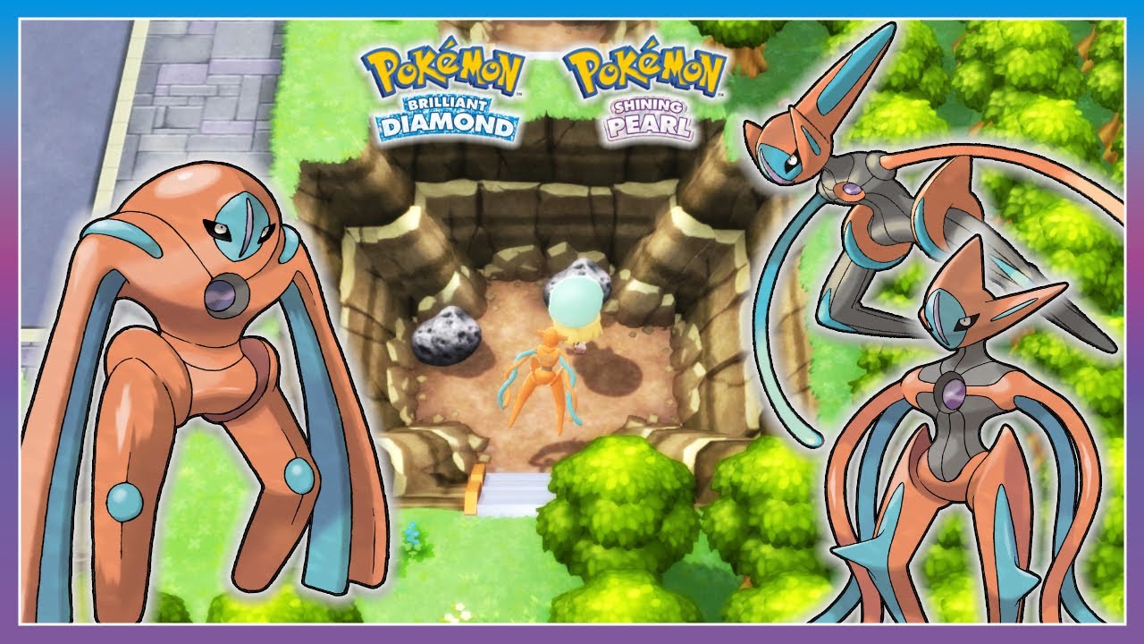 Pokémon Brilliant Diamond & Shining Pearl How To Get All Deoxys's Forms