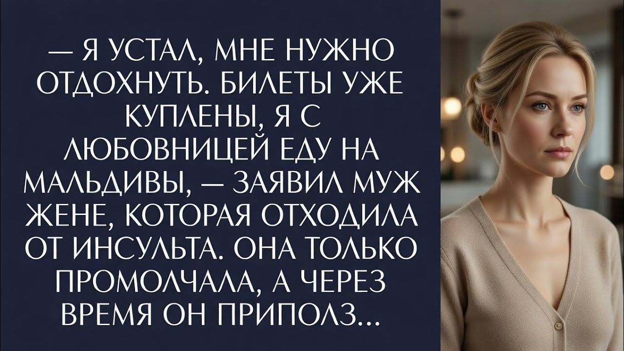 Муж бросил её после инсульта… Но на Мальдивах его ждал сюрприз