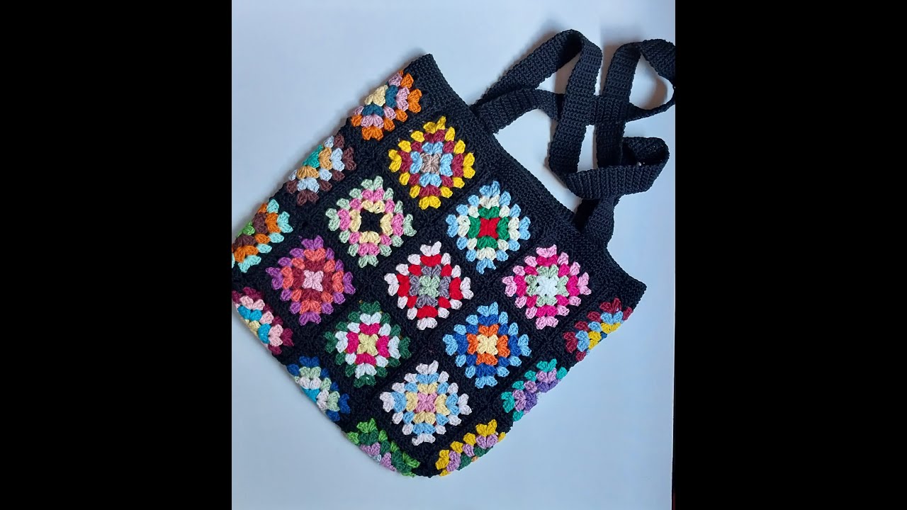 Bolsa Crochê Square Shopper