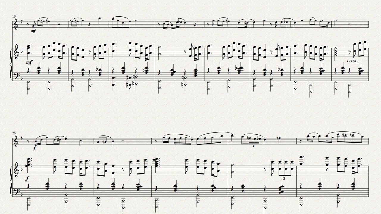 Danny Boy (Londonderry Air) - Trumpet and Piano