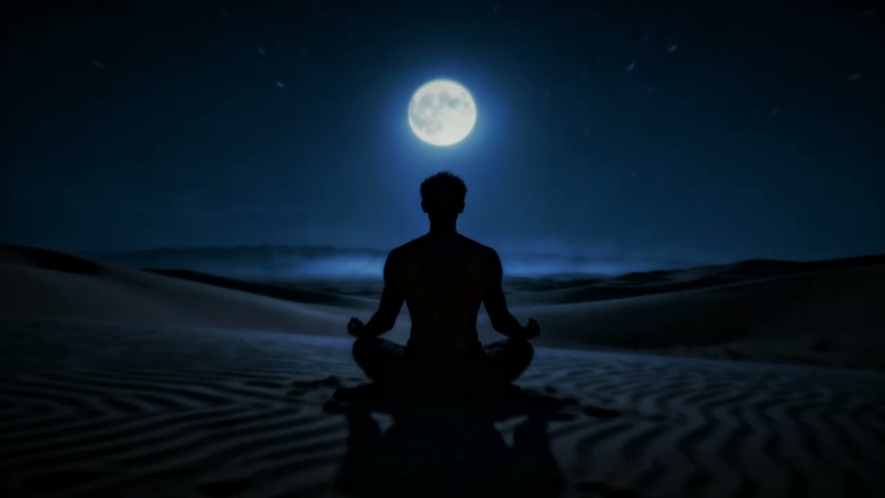 Alexander&rsquo;s Sacred Space - Deep Desert Meditation✨Emotional Healing Relaxing Background✨Full Moon