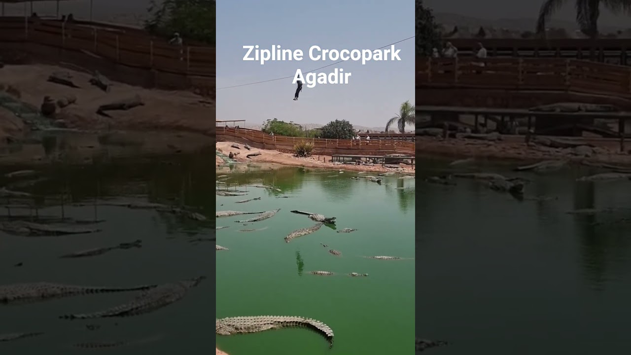 Crocopark Zipline Agadir #Agadir