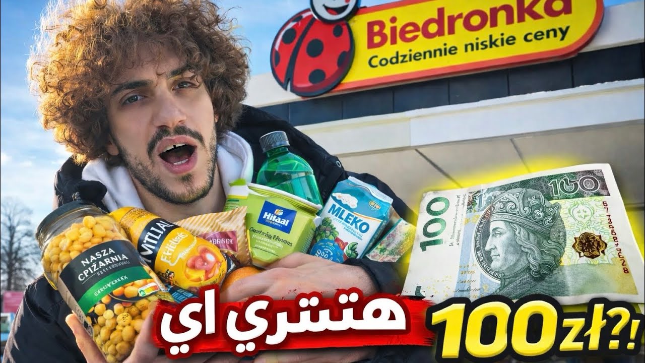1000 جنيه تفتكرو ممكن تجبلي ايه في بولندا 🇵🇱🇪🇺😳😳#poland #بولندا #مصري_في_بولندا #الحياة_في_بولندا 