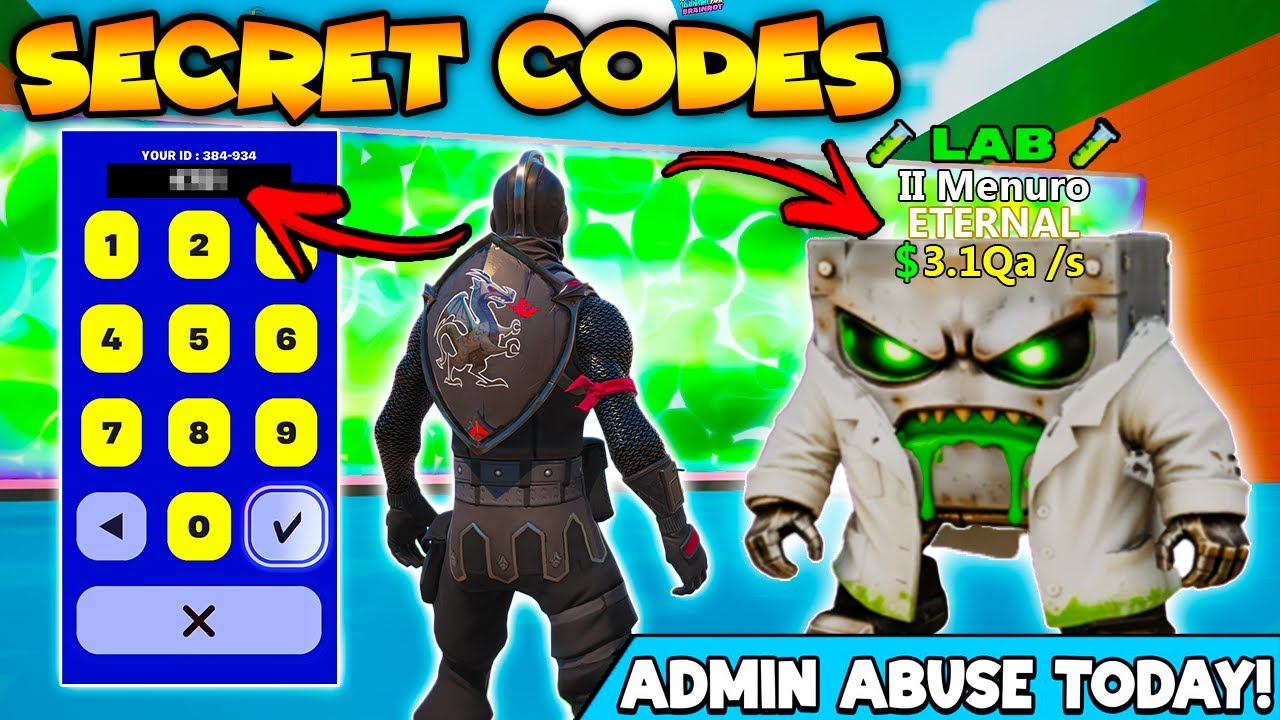 *NEW* LAB Escape Tsunami Secret Codes Fortnite Escape Tsunami For Brainrots! (New Secret Codes)