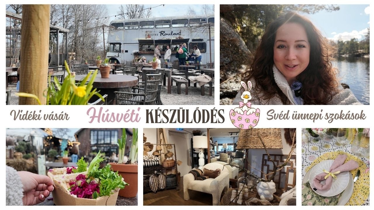 H&uacute;sv&eacute;ti k&eacute;sz&uuml;l&eacute;d&eacute;s | Vid&eacute;ki v&aacute;s&aacute;r - Sv&eacute;d &uuml;nnepi szok&aacute;sok - Dekor&aacute;ci&oacute; & DIY nyuszis cukorkatart&oacute;