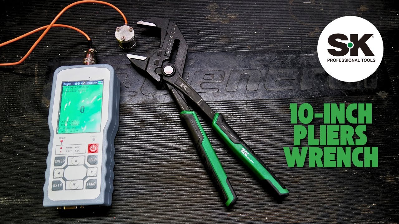 Recenzja i testowanie 10-calowego klucza szczypcowego SK Tools Groove Joint
