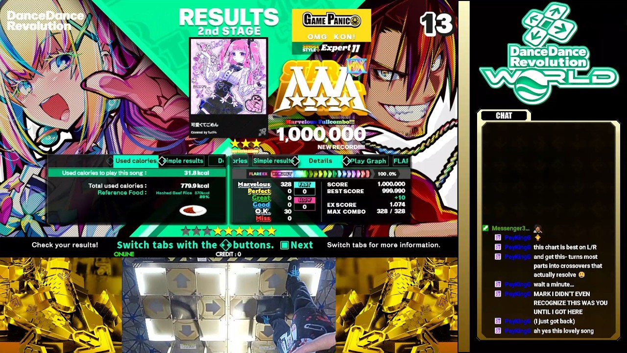 OMG KON! | 可愛くてごめん (S-EXPERT 11) MFC AAA 1,000,000 [DDR WORLD]