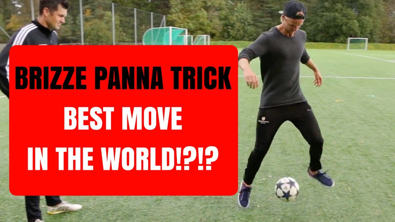 Brian Mengel Brizze Panna Trick - Street soccer tutorial - AZUN Freestyle Football