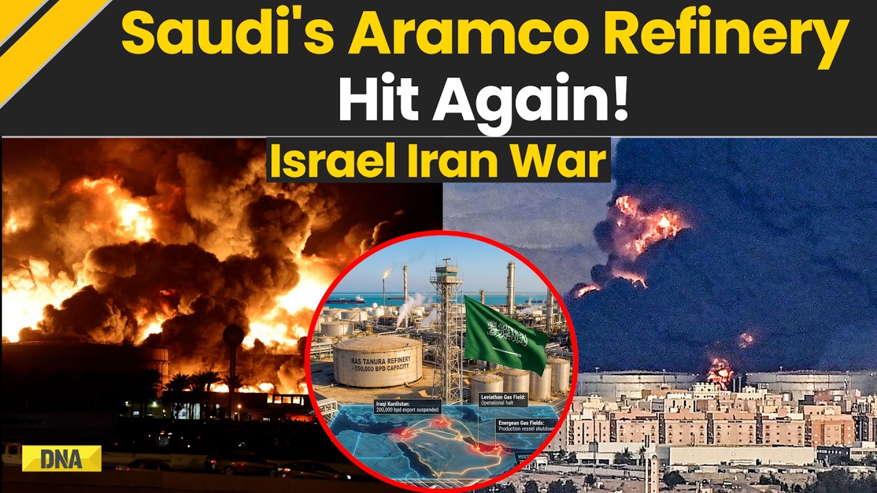 Israel Iran War: Saudi Aramco's Ras Tanura, World's Largest Oil Refinery Struck Again By Drone