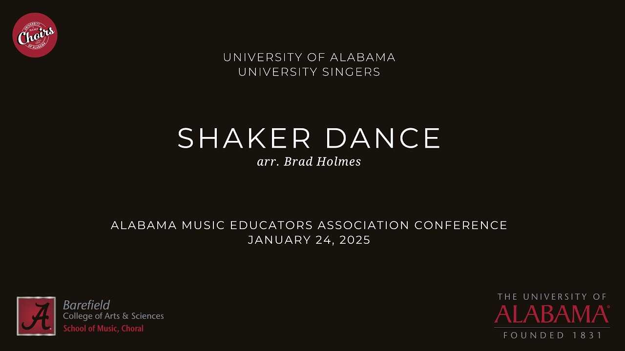Shaker Dance - arr. Brad Holmes