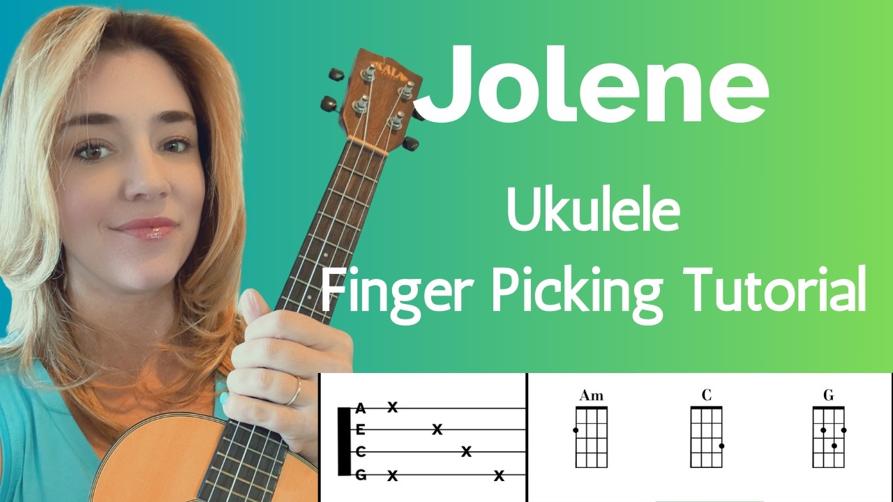 Jolene - DOLLY PARTON - Ukulele Finger Picking Tutorial