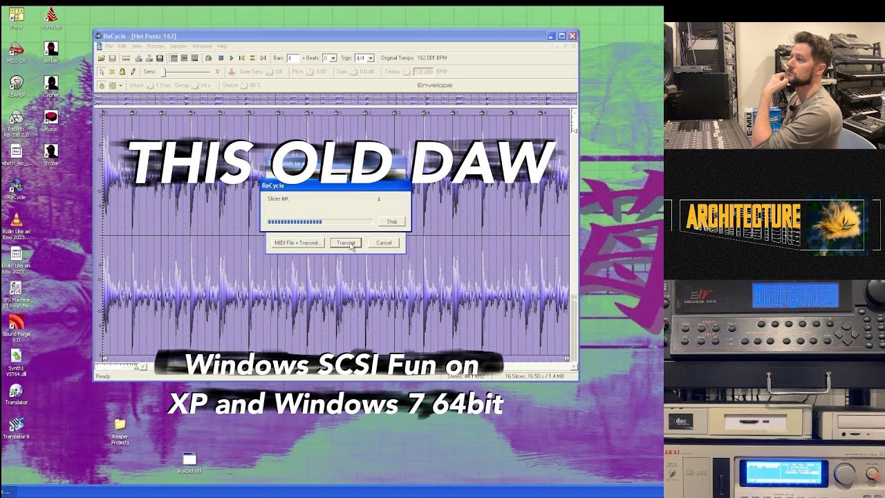 This Old DAW : Windows SCSI Fun on XP and Windows 7 64bit.