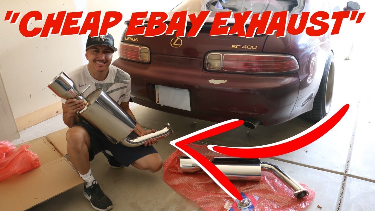 SC300/SC400 (SOARER) CHEAP EBAY AXLE BACK EXHAUST TIPS REVIEW