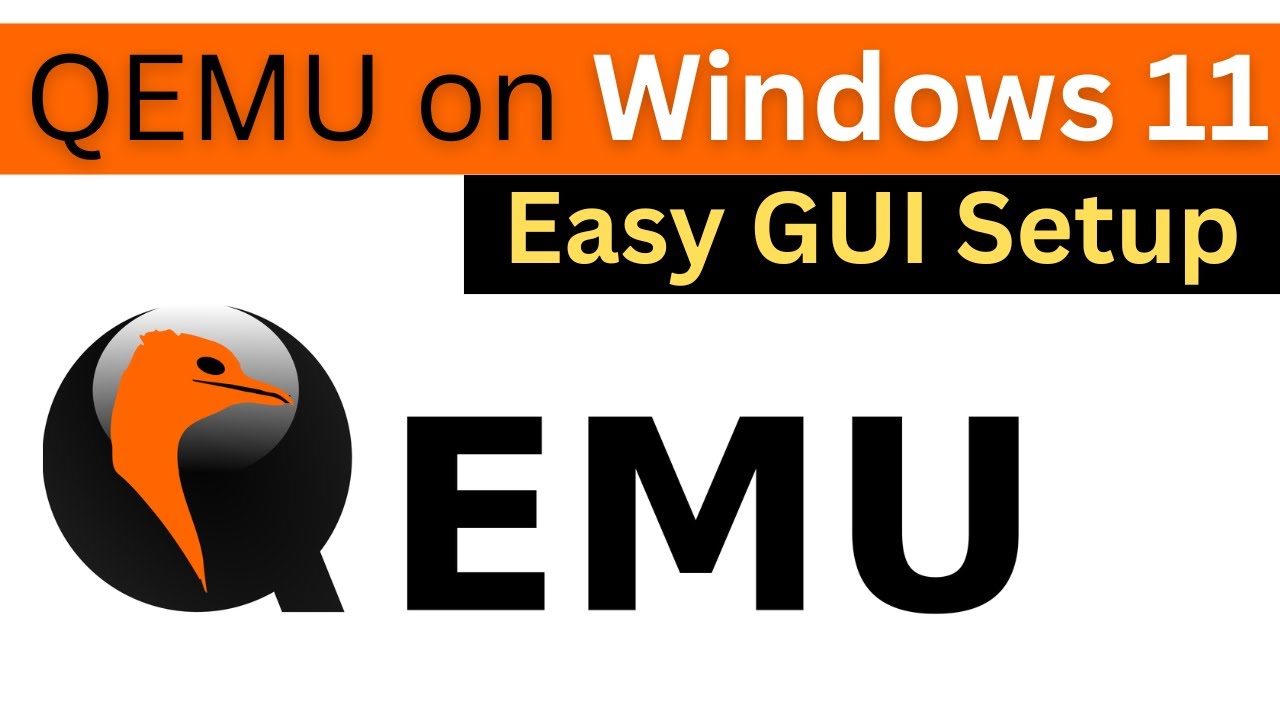Как установить QEMU в Windows с помощью Qtemu GUI | Полное руководство по установке