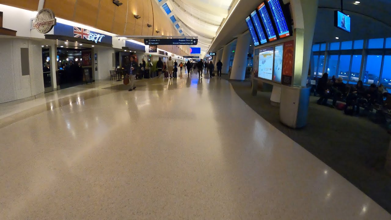 San Jose International Airport - Complete Walkthrough Tour (4K)