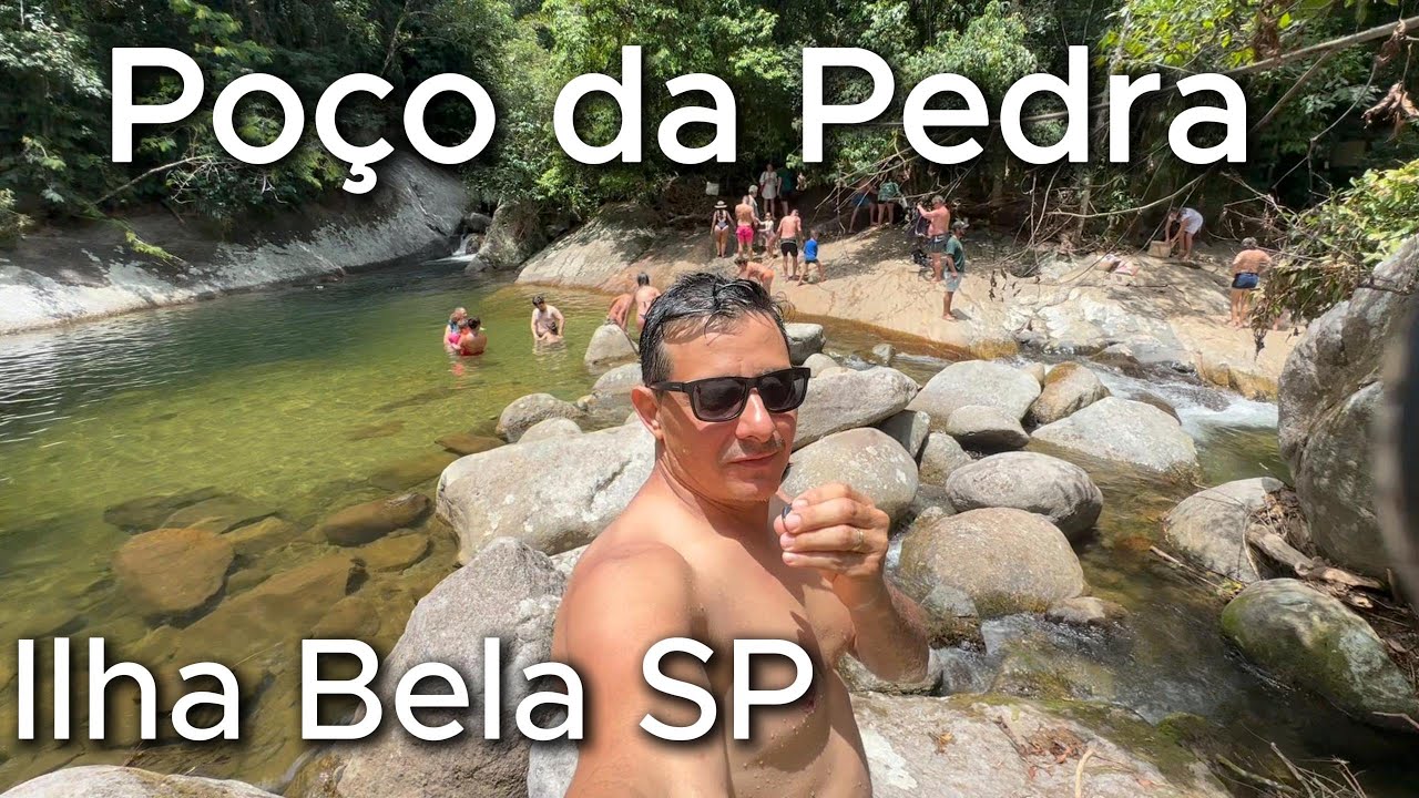 Cachoeira Poço da pedra em Ilha Bela
