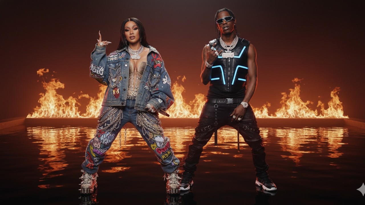 Cardi B & Travis Scott - BRAIN MELT 666