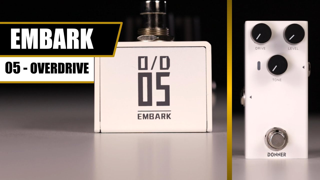 Donner Embark 05-Overdrive Guitar Pedal Overview & Demo