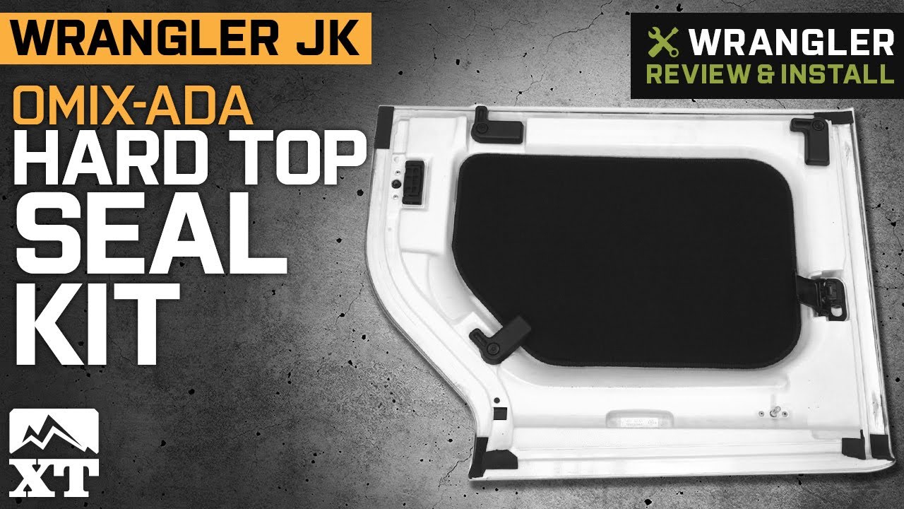 Jeep Wrangler JK Omix ADA Hard Top Seal Kit (2011-2018) Review & Install