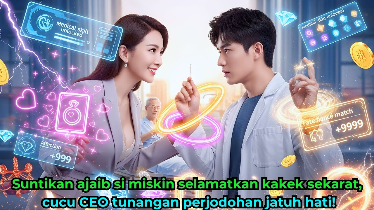 Suntikan ajaib si miskin selamatkan kakek sekarat,cucu CEO tunangan perjodohan jatuh hati!