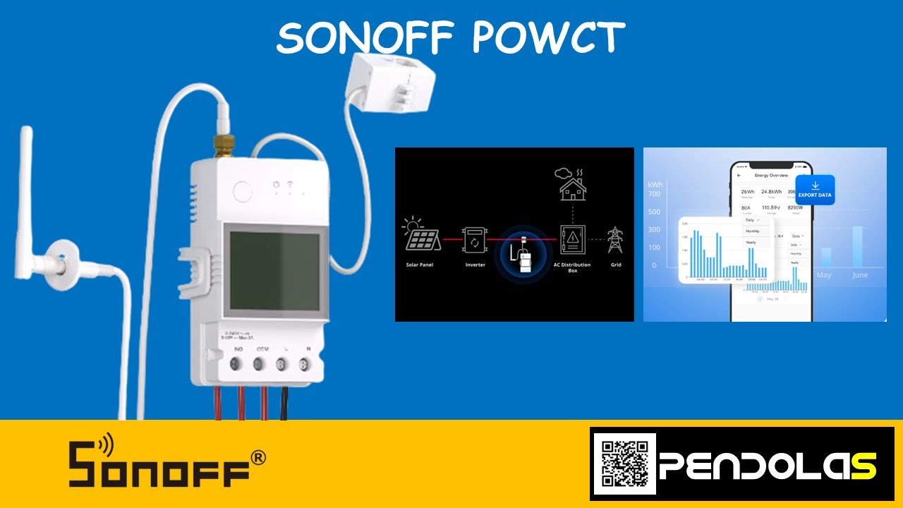 SONOFF POWCT CONTOLLA I CONSUMI DI CASA