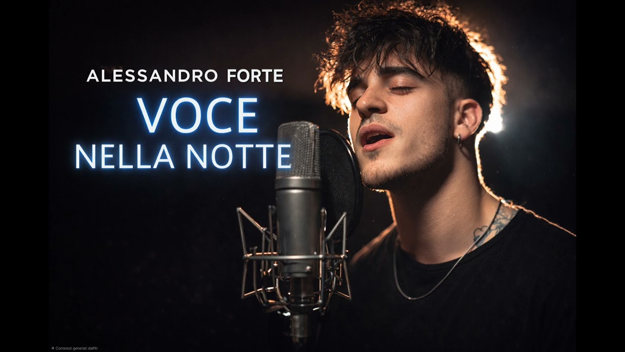 “Voce Nella Notte” #AlexForte #popmusic 