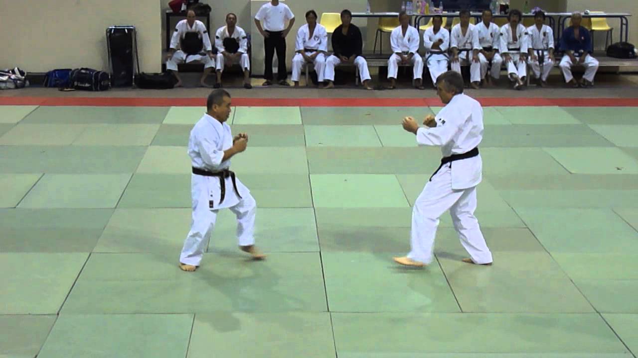 D&eacute;monstration des experts japonais 1er octobre 2011: sensei Zenei Oshiro