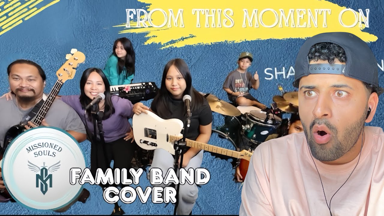 ПЕРВАЯ РЕАКЦИЯ НА песню Missioned Souls - From This Moment On Шании Твейн | family band studio