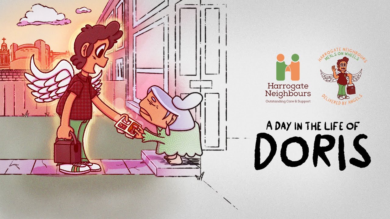 Harrogate Food Angels: A Day in the Life of Doris - Dementia Short Film / Meals-on-Wheels Ad