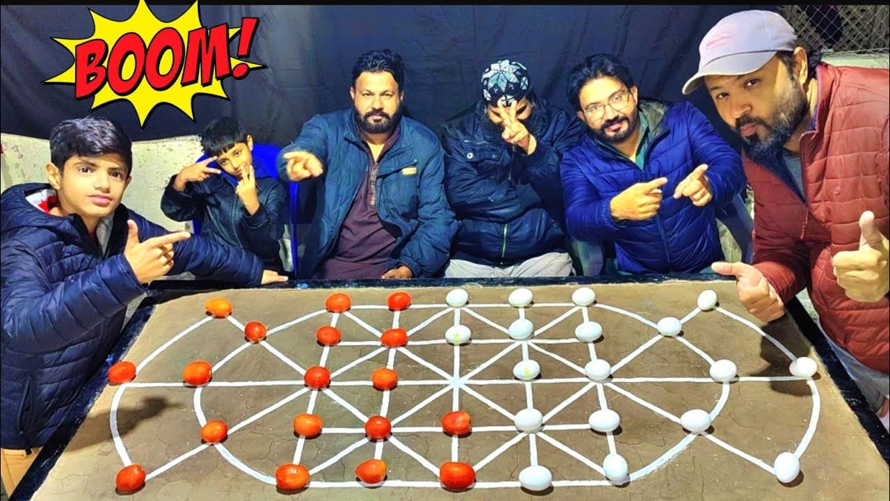 Epic 16 Beads Game Match 🔴⚪ | Full Strategy, Smart Traps & Mind-Blowing Moves