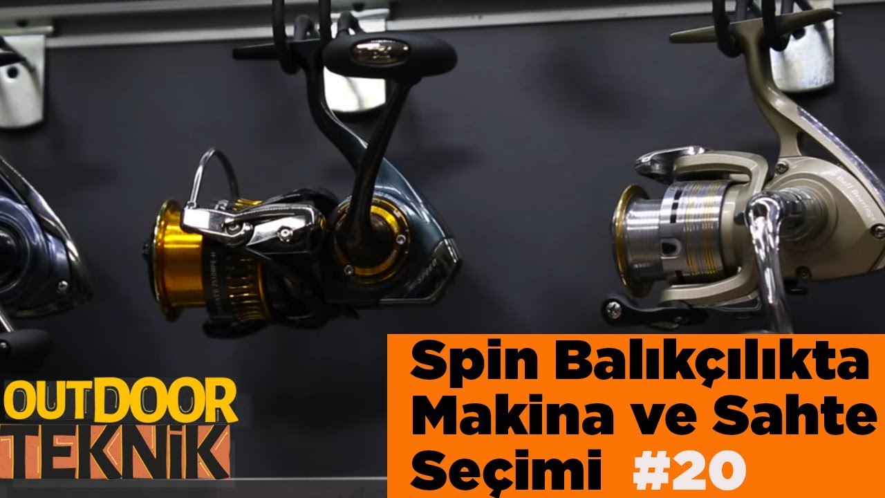 Spin Kamışlarda Makina Se&ccedil;imi Sahte Se&ccedil;imi Outdoor Teknik 20.B&ouml;l&uuml;m Yaban Tv